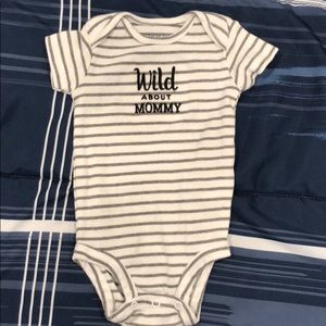 Wild About Mommy Onesie